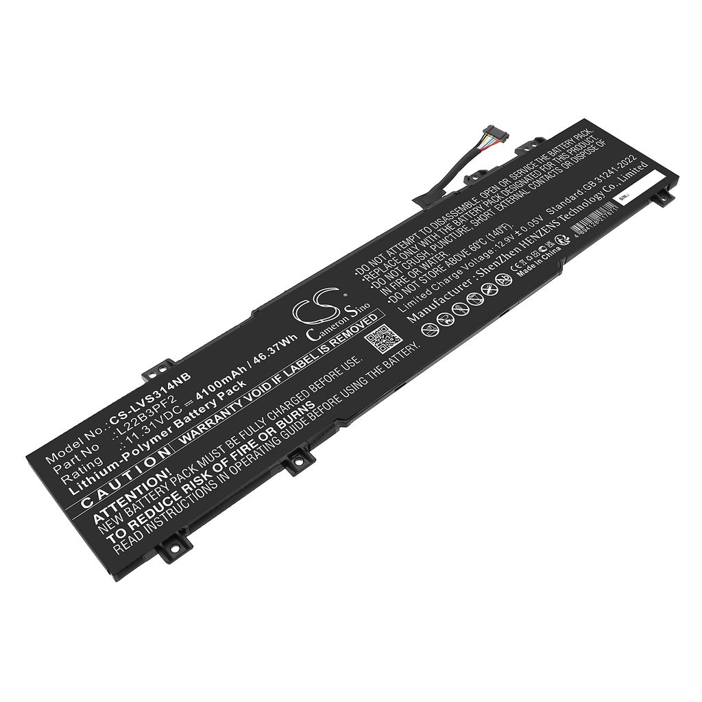 Batteri till Lenovo IdeaPad Slim 3 14ABR8 82XL000JHH mfl | Batterier - Datorbatterier - IBM / Lenovo | Batteritema