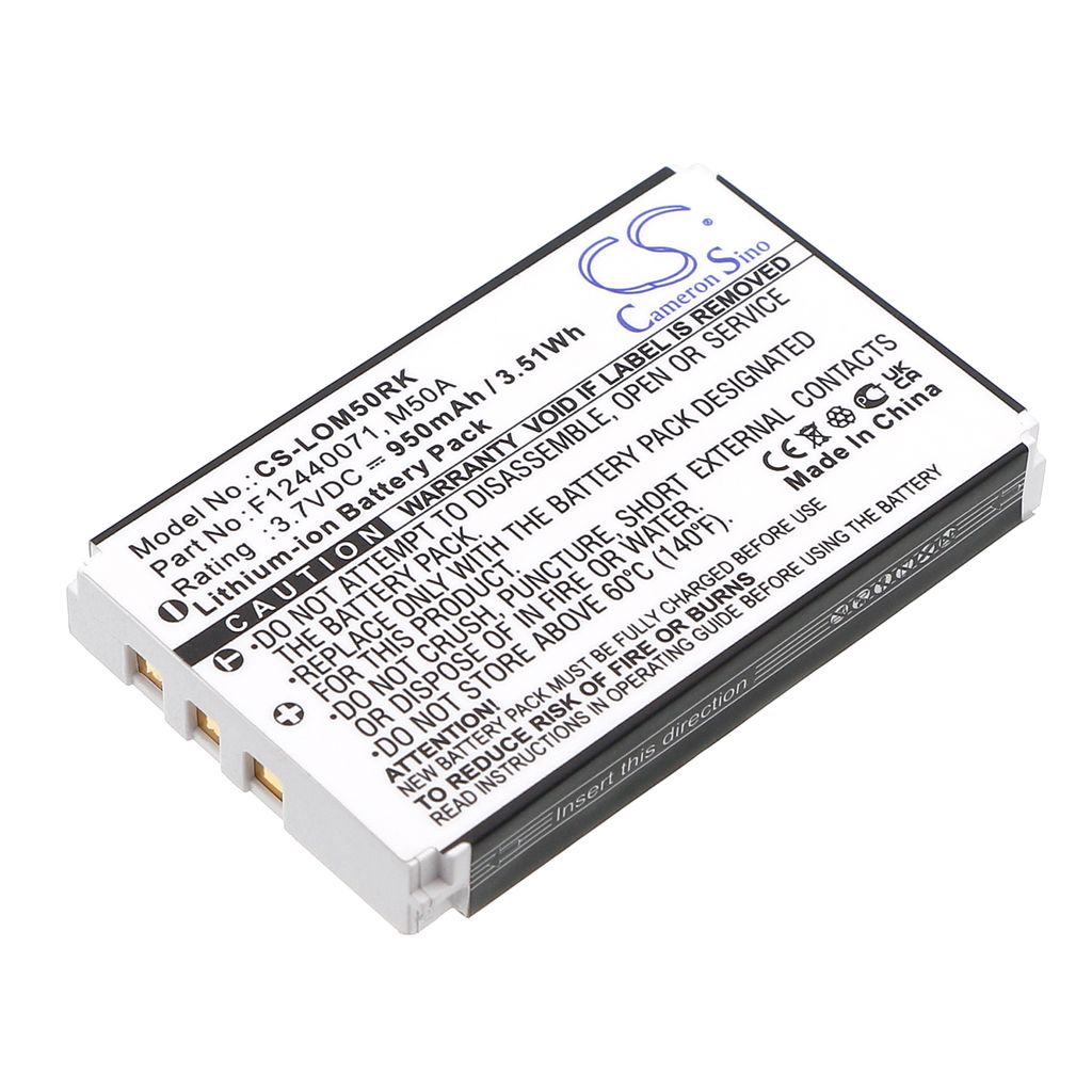 190304-2004 voor Logitech, 3,6 (3,7)V, 950mAh