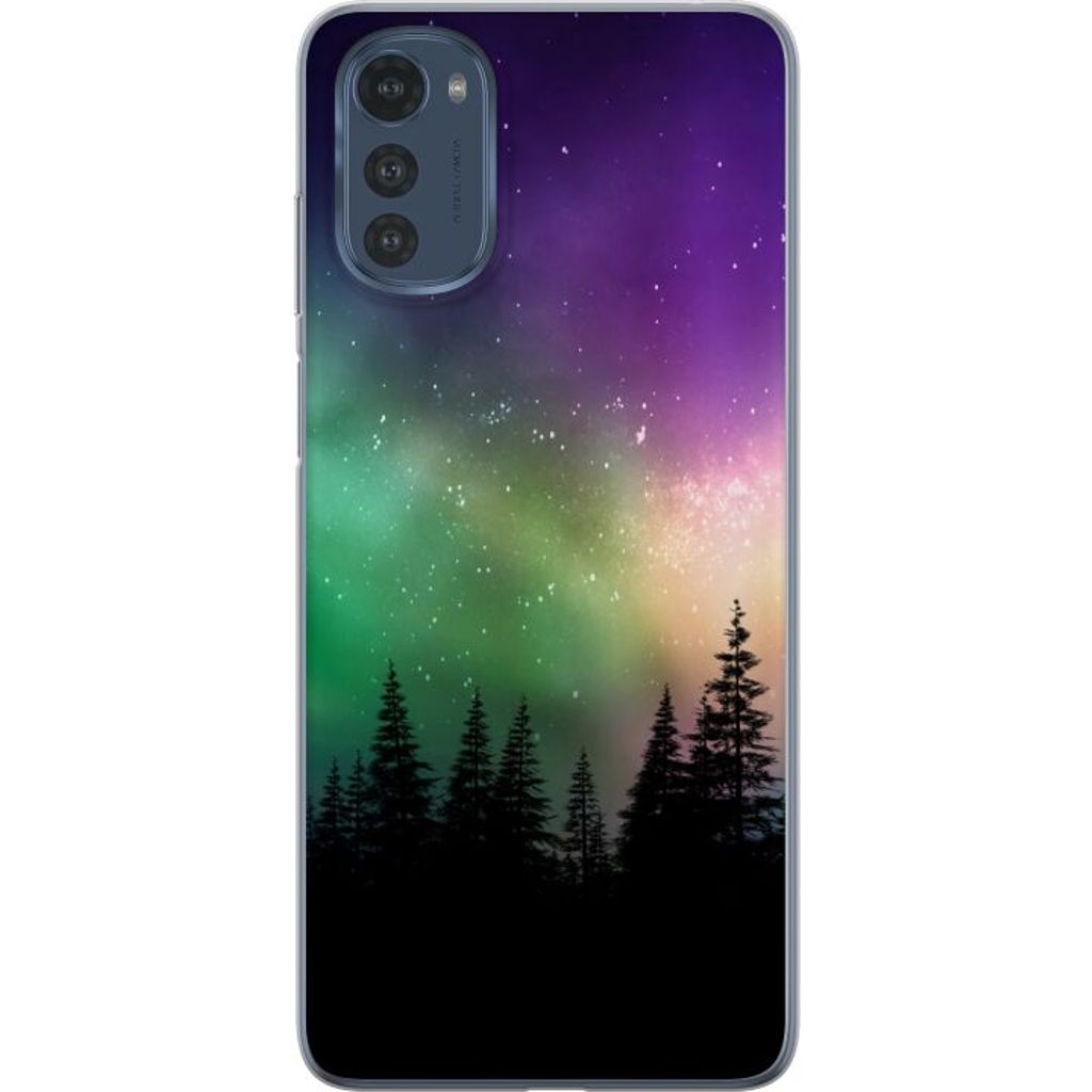 Motorola Moto E32s Läpinäkyvä Puhelinkotelo Norrsken