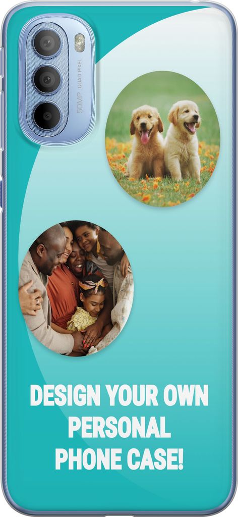 Design ditt eget Motorola Moto G31 Gjennomsiktig deksel