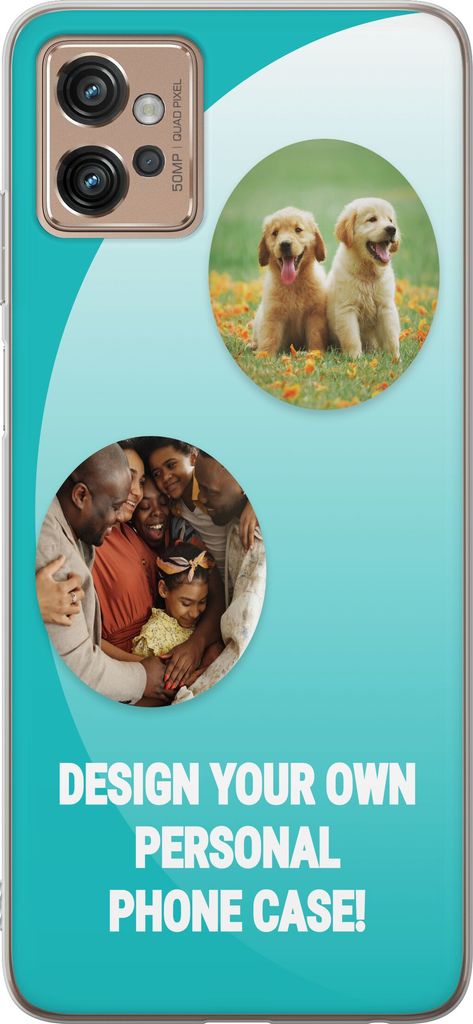 Suunnittele omat Motorola Moto G32 Läpinäkyvä kuori