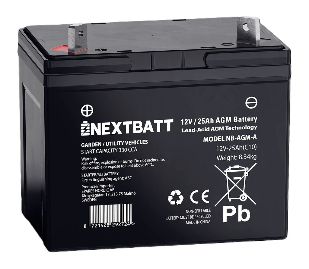 STIGA PARK 540 DPX, 12V, 25Ah
