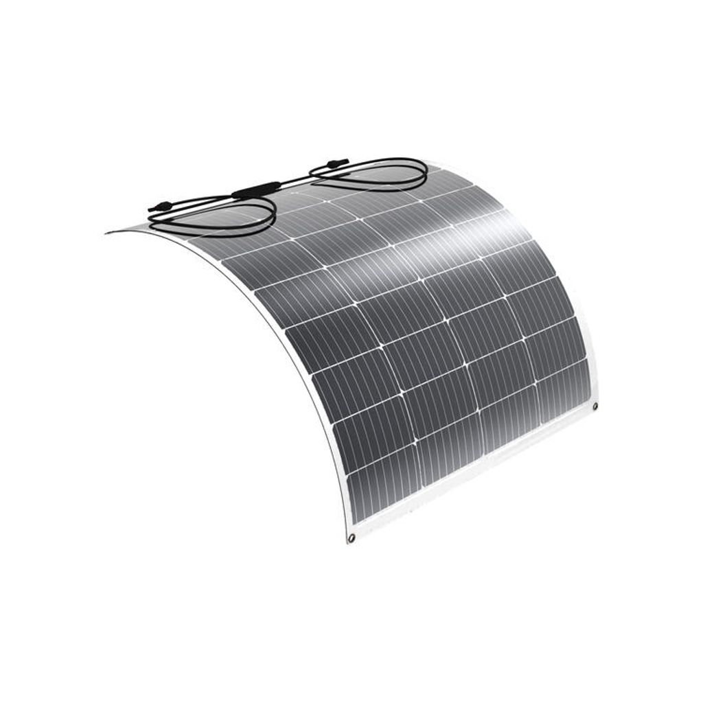 Nordmax fLexibel solpanel, Monokristallin 120 W | Laddare - Solpaneler | Batteritema
