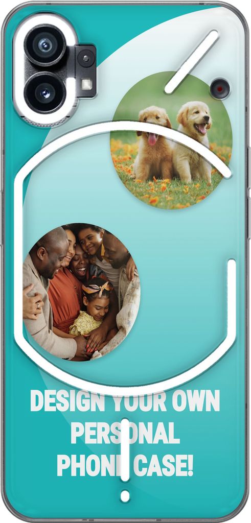 Design dit eget Nothing Phone (1) Gennemsigtig cover