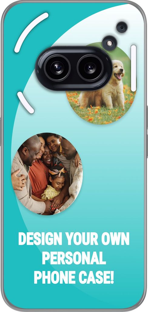 Design dit eget Nothing Phone (2a) Gennemsigtig cover