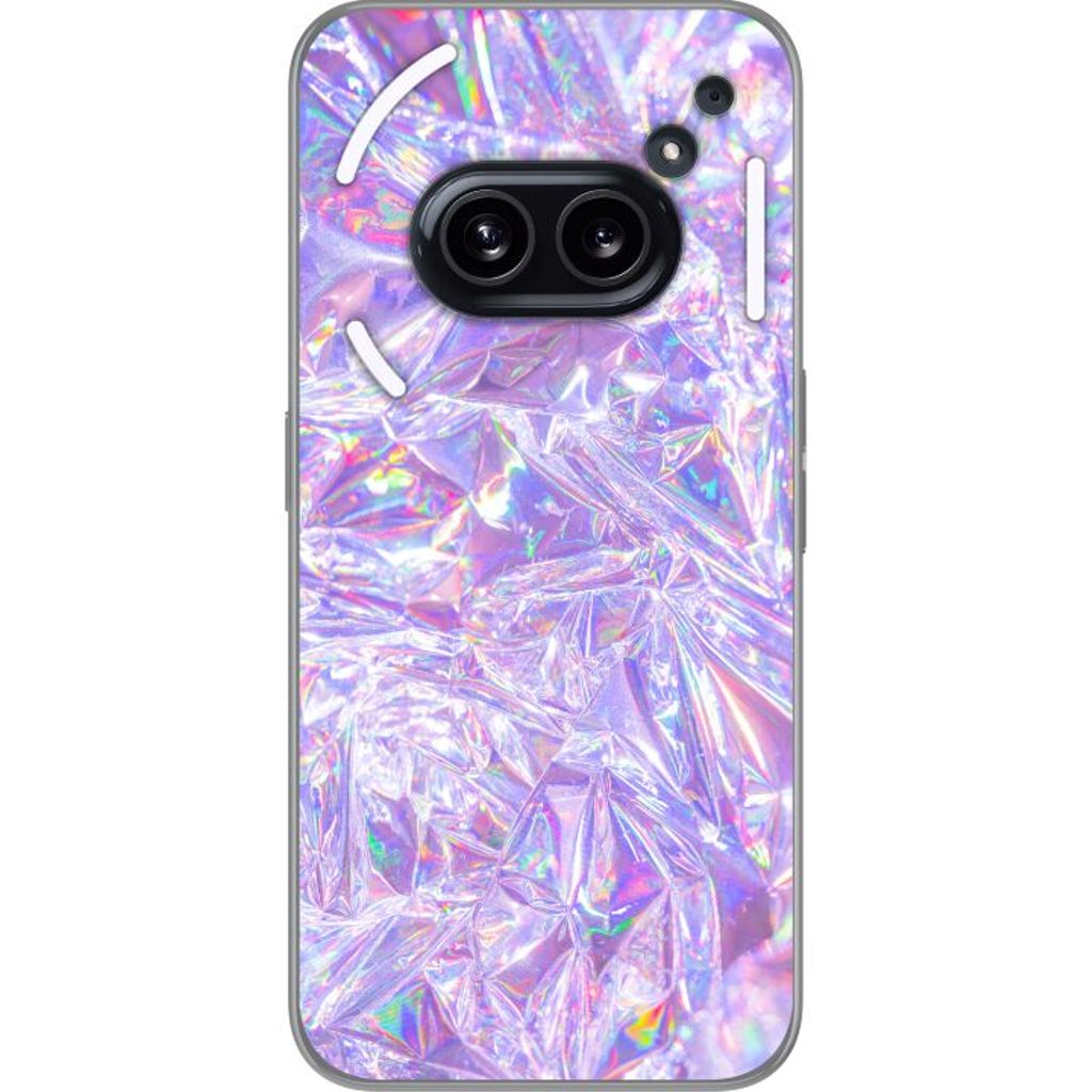 Nothing Phone (2a) Gennemsigtigt Telefoncover Glitter