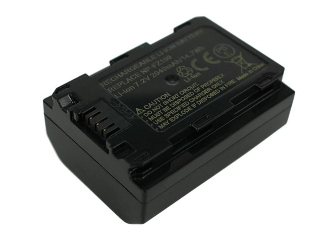 Batteri till NP-FZ100 ersättningsbatteri | Batterier - Kamerabatterier - Sony | Batteritema