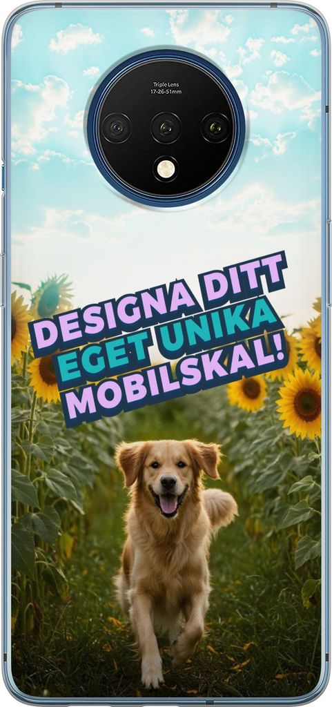 Designa ditt eget OnePlus 7T Genomskinligt Skal