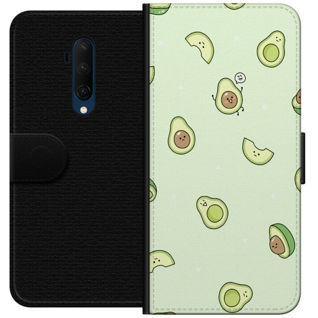 OnePlus 7T Pro Svart Plånboksfodral Avokado