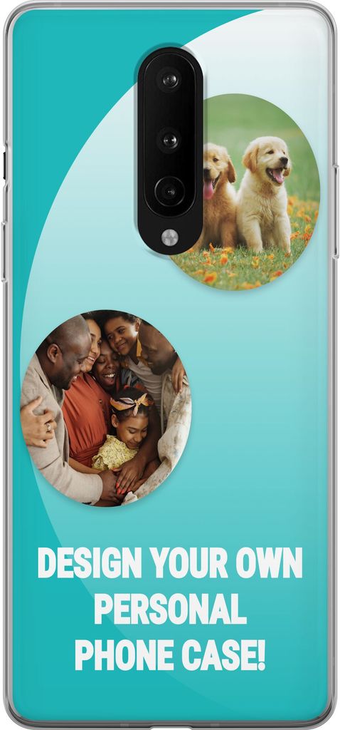 Designa ditt eget OnePlus 8 Genomskinligt Skal