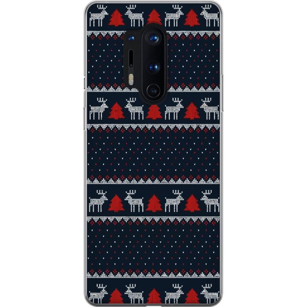 OnePlus 8 Pro Gennemsigtigt Telefoncover Tomtens Team