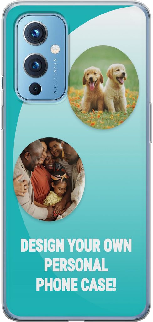 Designa ditt eget OnePlus 9 Genomskinligt Skal