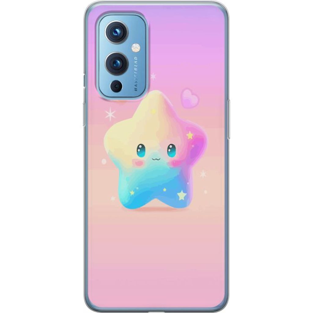 OnePlus 9 Gjennomsiktig Telefondeksel Stolt Stjärna