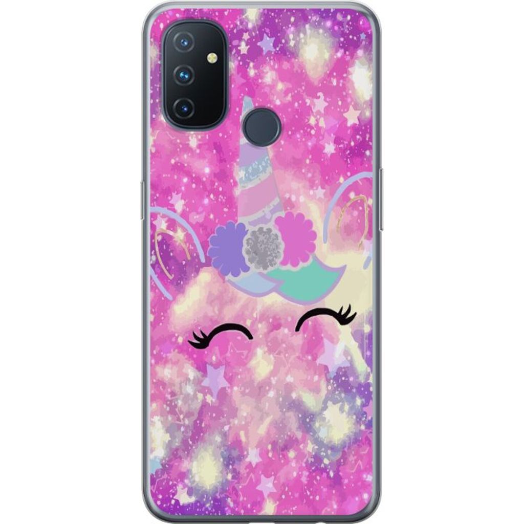 OnePlus Nord N100 Läpinäkyvä Puhelinkotelo Glad Enhörning