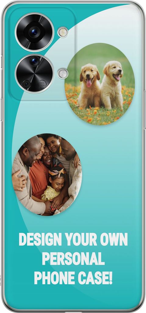 Designa ditt eget OnePlus Nord 2T Genomskinligt Skal