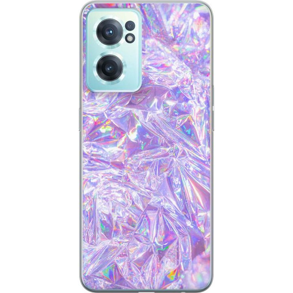 OnePlus Nord CE 2 5G Transparent Mobilskal Glitter