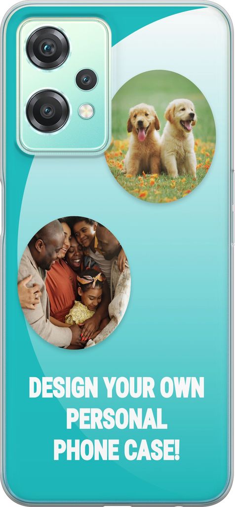 Designa ditt eget OnePlus Nord CE 2 Lite 5G Genomskinligt Skal