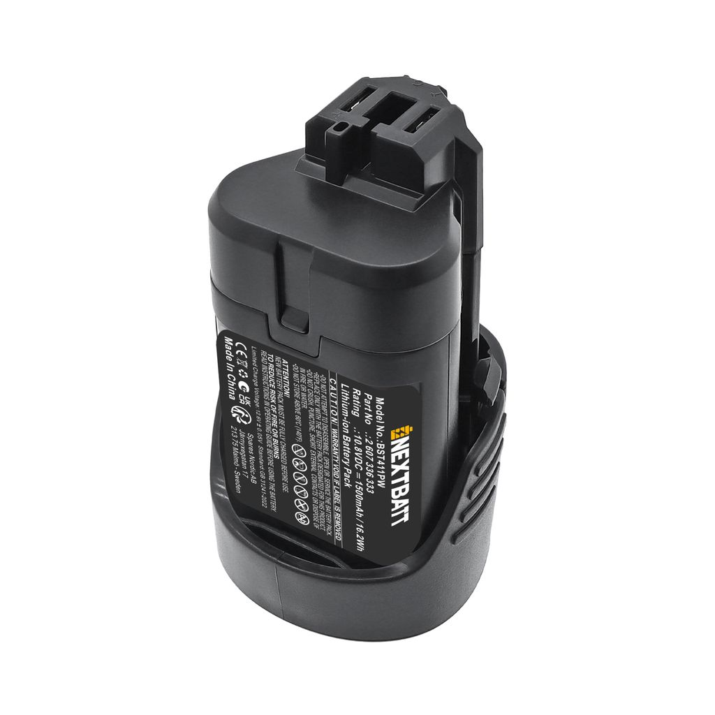 BAT413 för Bosch, 10,8V, 1500mAh
