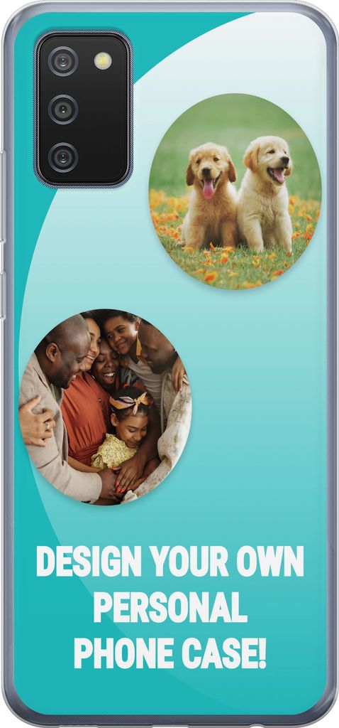 Design ditt eget Samsung Galaxy A02s Gjennomsiktig deksel