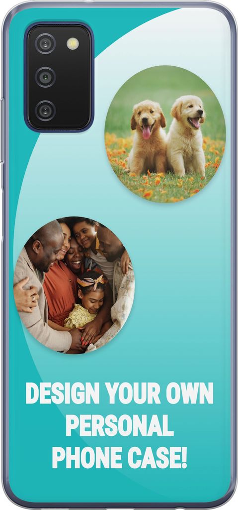 Suunnittele omat Samsung Galaxy A03s Läpinäkyvä kuori