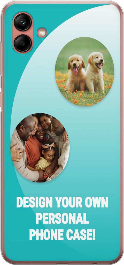 Design ditt eget Samsung Galaxy A04 Gjennomsiktig deksel