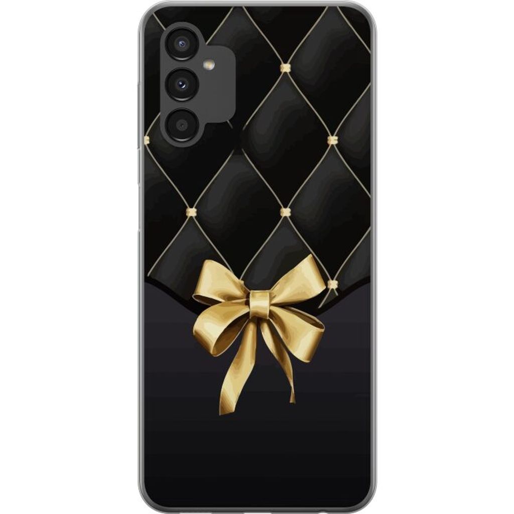 Samsung Galaxy A04s Gjennomsiktig Telefondeksel Elegant Rosett