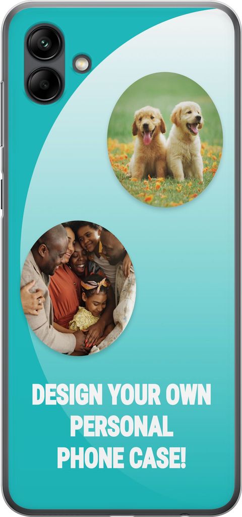 Design ditt eget Samsung Galaxy A05 Gjennomsiktig deksel