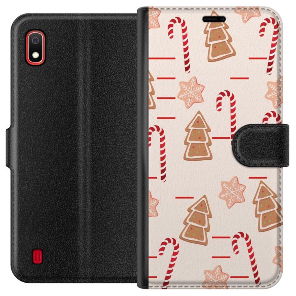 Samsung Galaxy A10 Sort Tegnebogsetui Julens Godisglädje