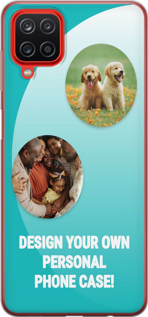 Suunnittele omat Samsung Galaxy A12 Läpinäkyvä kuori