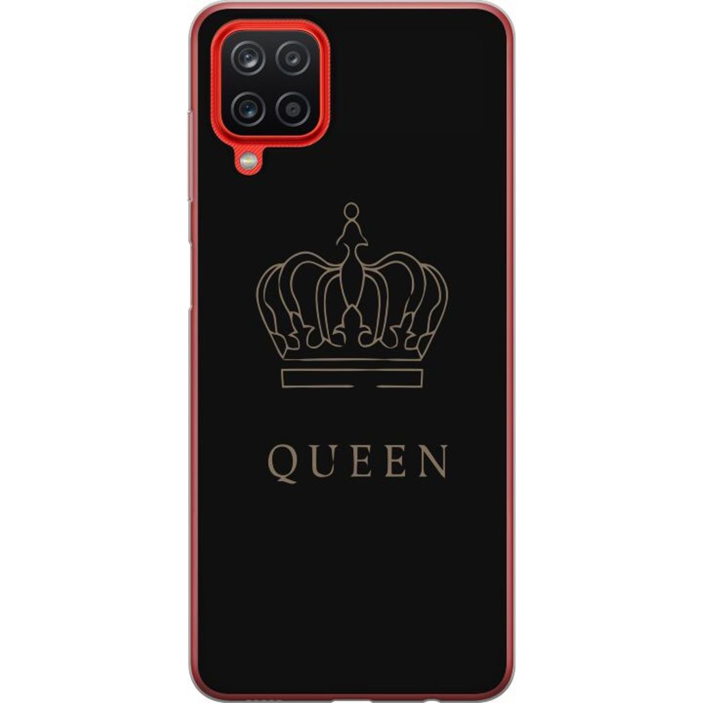 Samsung Galaxy A12 Läpinäkyvä Puhelinkotelo Monark