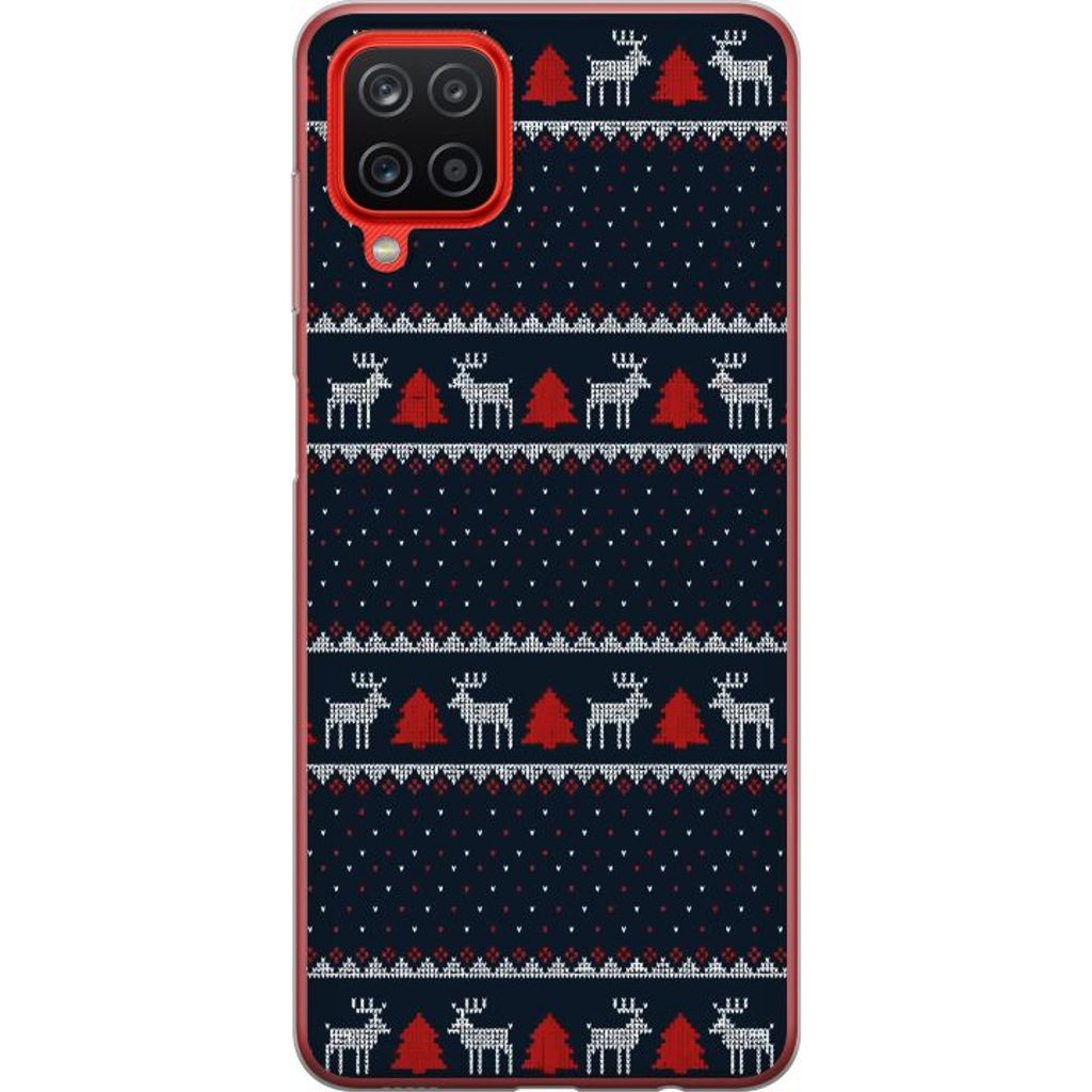 Samsung Galaxy A12 Gjennomsiktig Telefondeksel Tomtens Team