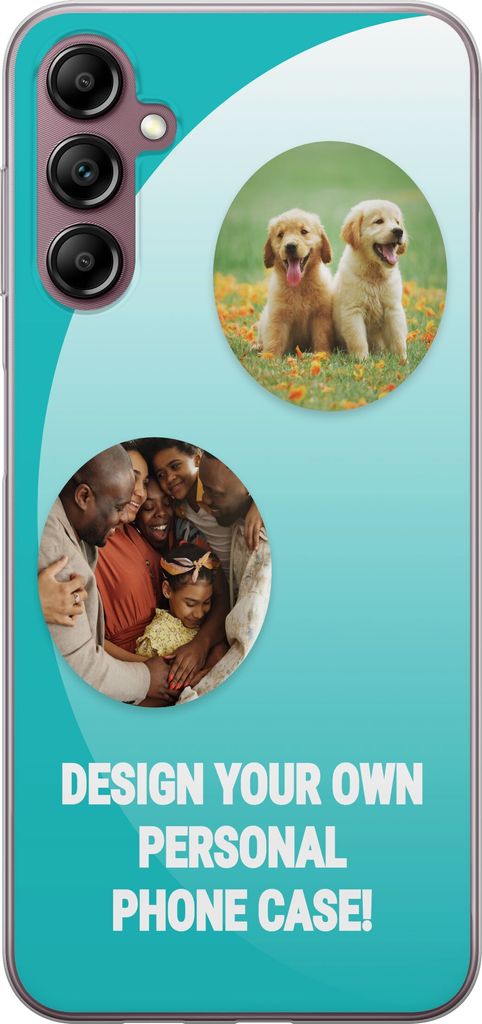 Designa ditt eget Samsung Galaxy A14 5G Genomskinligt Skal