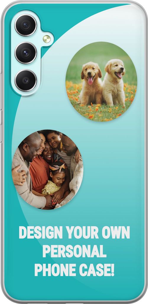 Suunnittele omat Samsung Galaxy A34 Läpinäkyvä kuori