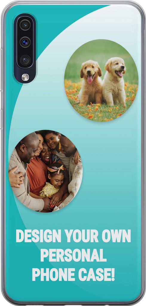 Design dit eget Samsung Galaxy A50 Gennemsigtig cover