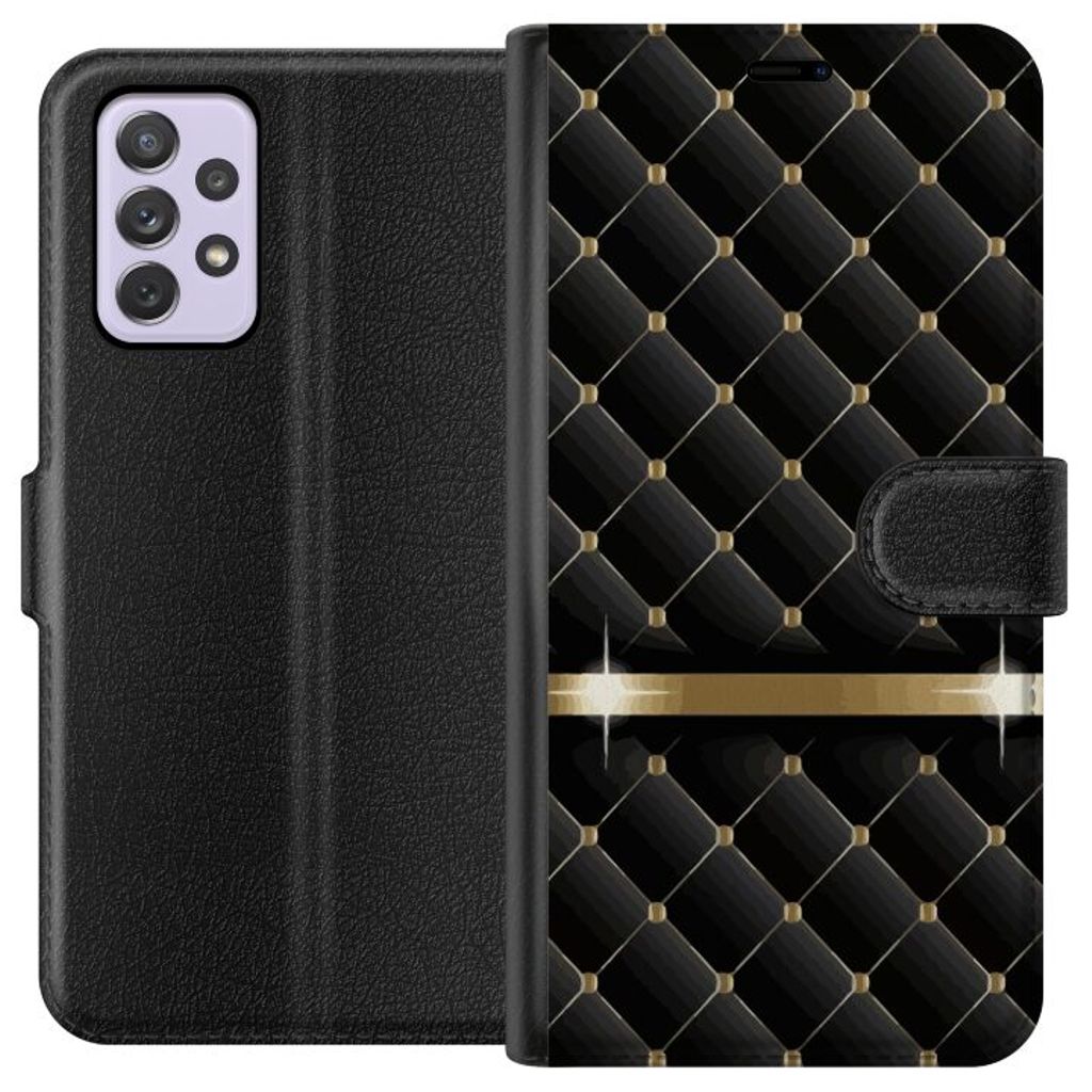 Samsung Galaxy A52s 5G Sort Tegnebogsetui Lyxigt