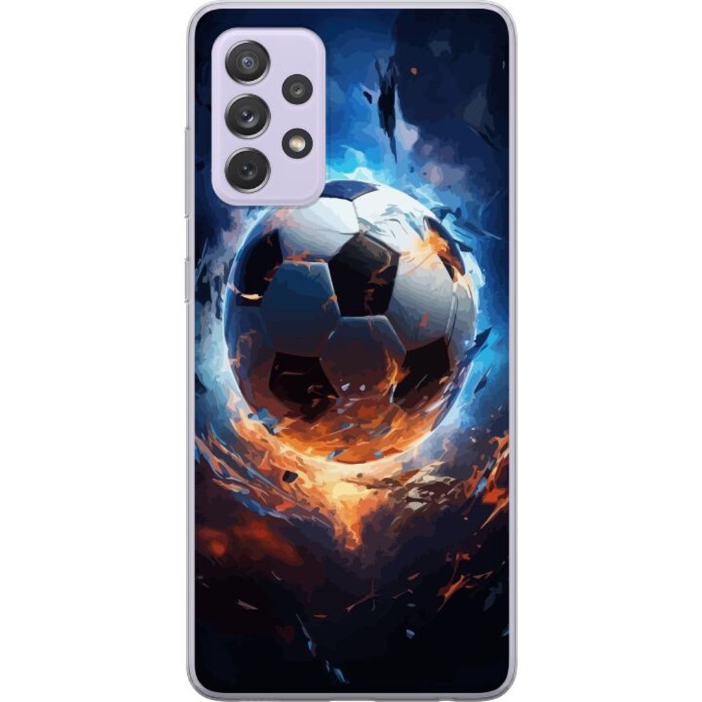 Samsung Galaxy A52s 5G Gjennomsiktig Telefondeksel Flygande boll