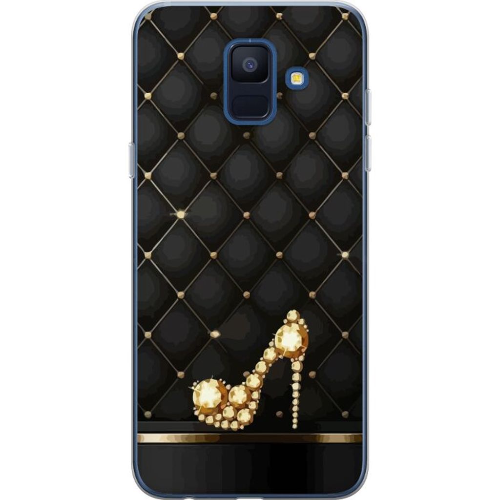 Samsung Galaxy A6 (2018) Transparent Mobilskal Lyxig Sko