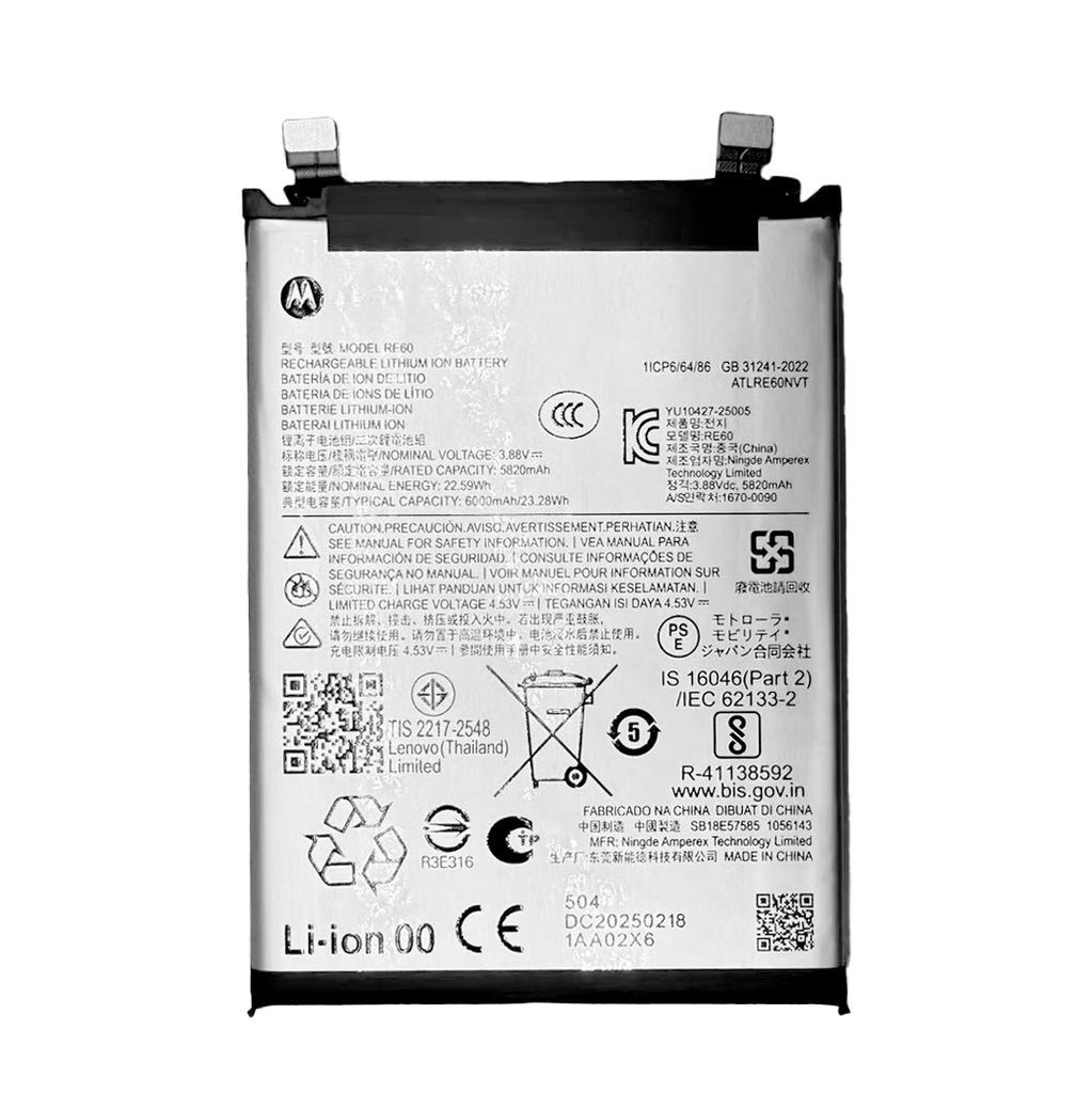 Motorola Edge 60 Pro Accu 6000mAh Origineel