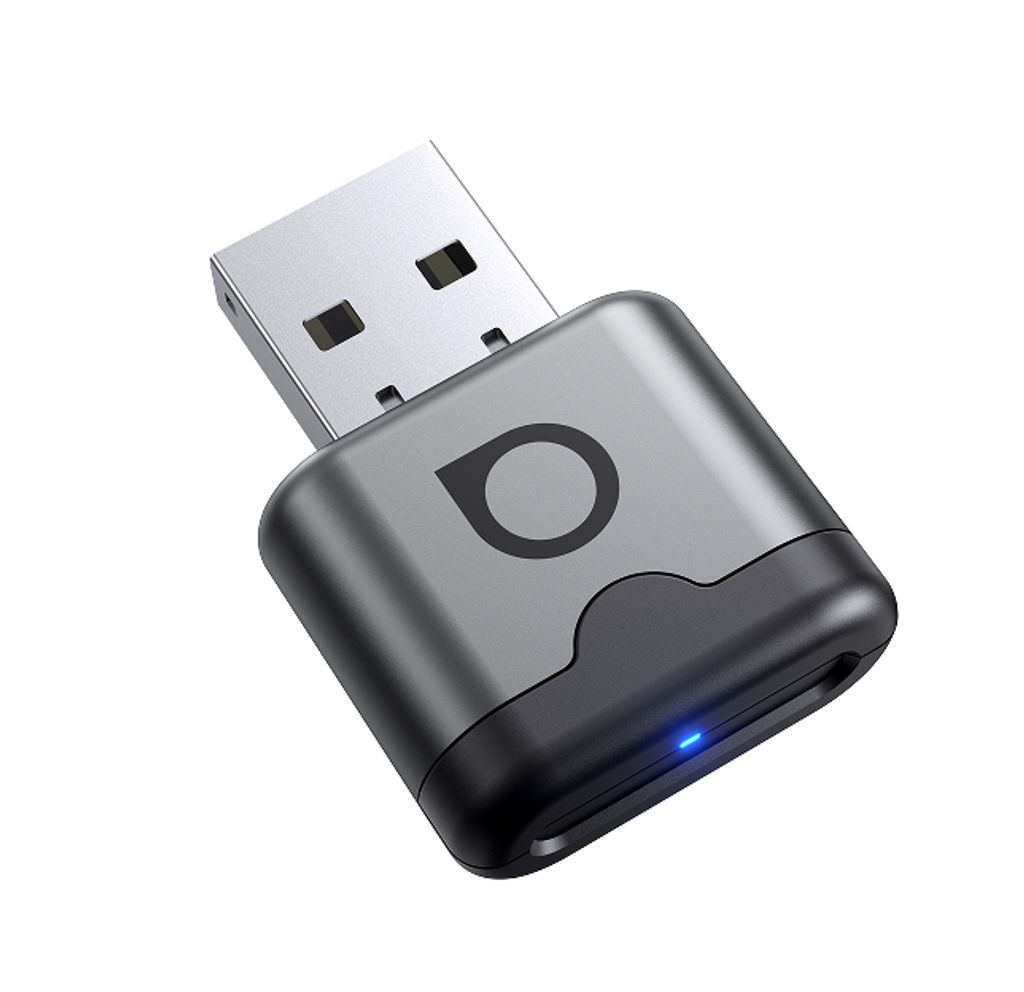 Ottocast Mini Aura 2026 trådlös CarPlay / Android Auto adapter - Silver