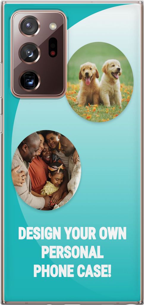 Designa ditt eget Samsung Galaxy Note20 Ultra Genomskinligt Skal