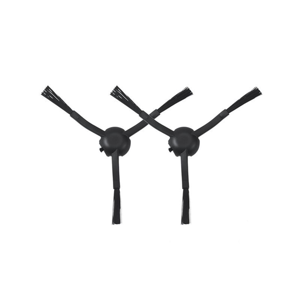 Sidebørste til Xiaomi Mi 1C Robot Vacuum Mop/1T/2C, 2 stk - Svart
