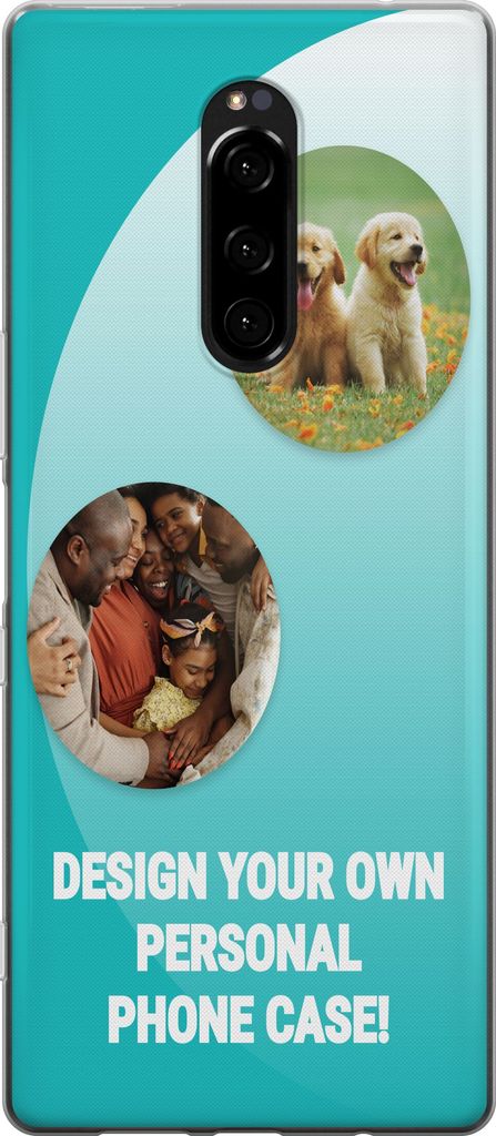 Suunnittele omat Sony Xperia 1 Läpinäkyvä kuori