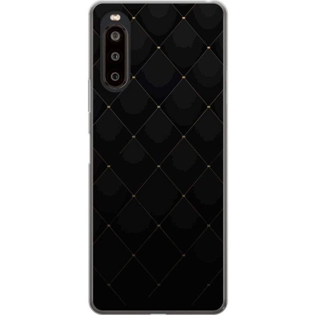 Sony Xperia 10 II Gennemsigtigt Telefoncover Exklusivt Mönster
