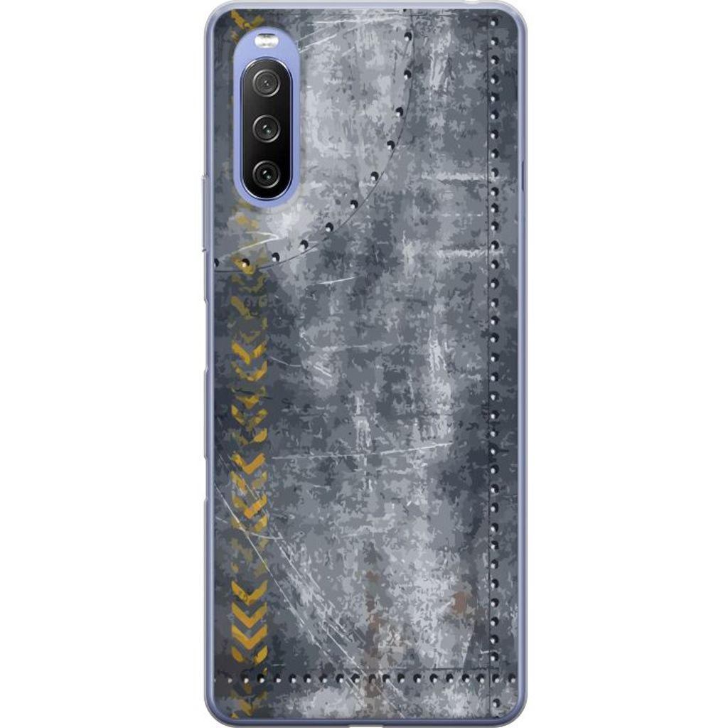 Sony Xperia 10 III Transparent Mobilskal Metall