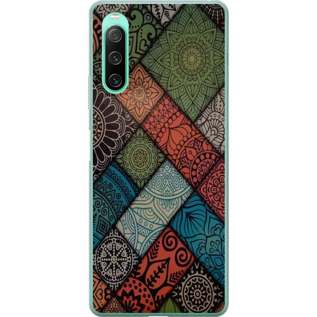 Sony Xperia 10 IV Transparent Mobilskal Eterisk Elegans