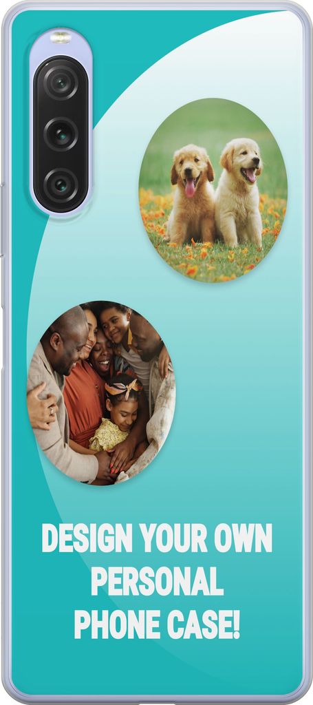 Designa ditt eget Sony Xperia 10 V Genomskinligt Skal