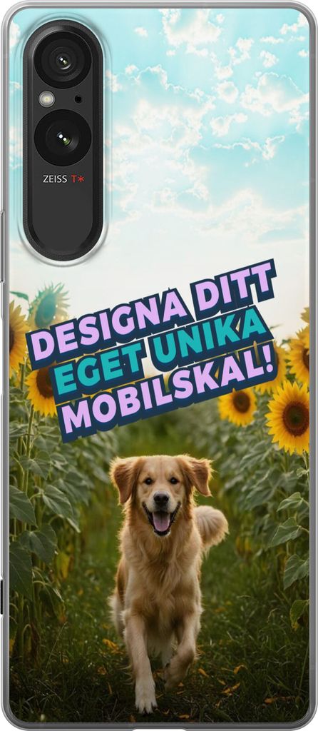 Designa ditt eget Sony Xperia 10 VI Genomskinligt Skal