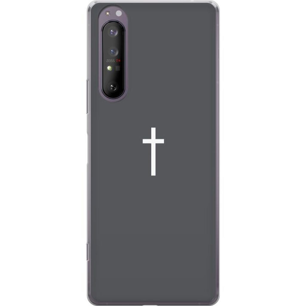 Sony Xperia 1 II Transparent Mobilskal Kors