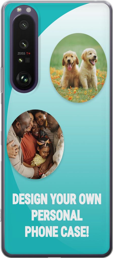 Designa ditt eget Sony Xperia 1 III Genomskinligt Skal