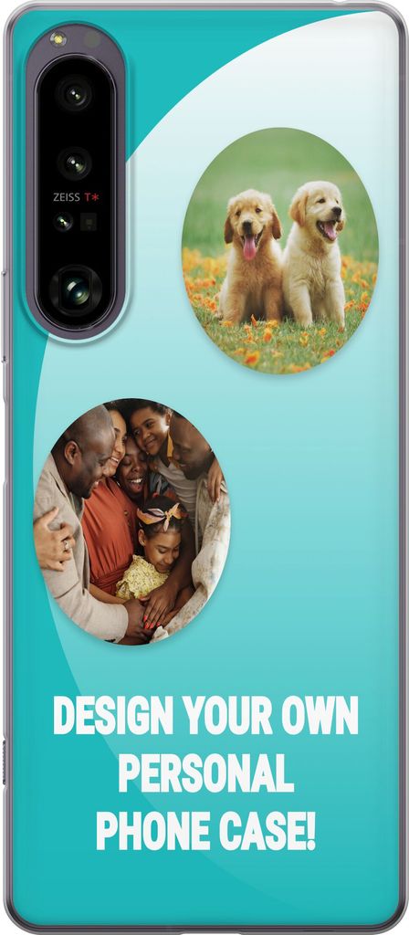 Design ditt eget Sony Xperia 1 IV Gjennomsiktig deksel